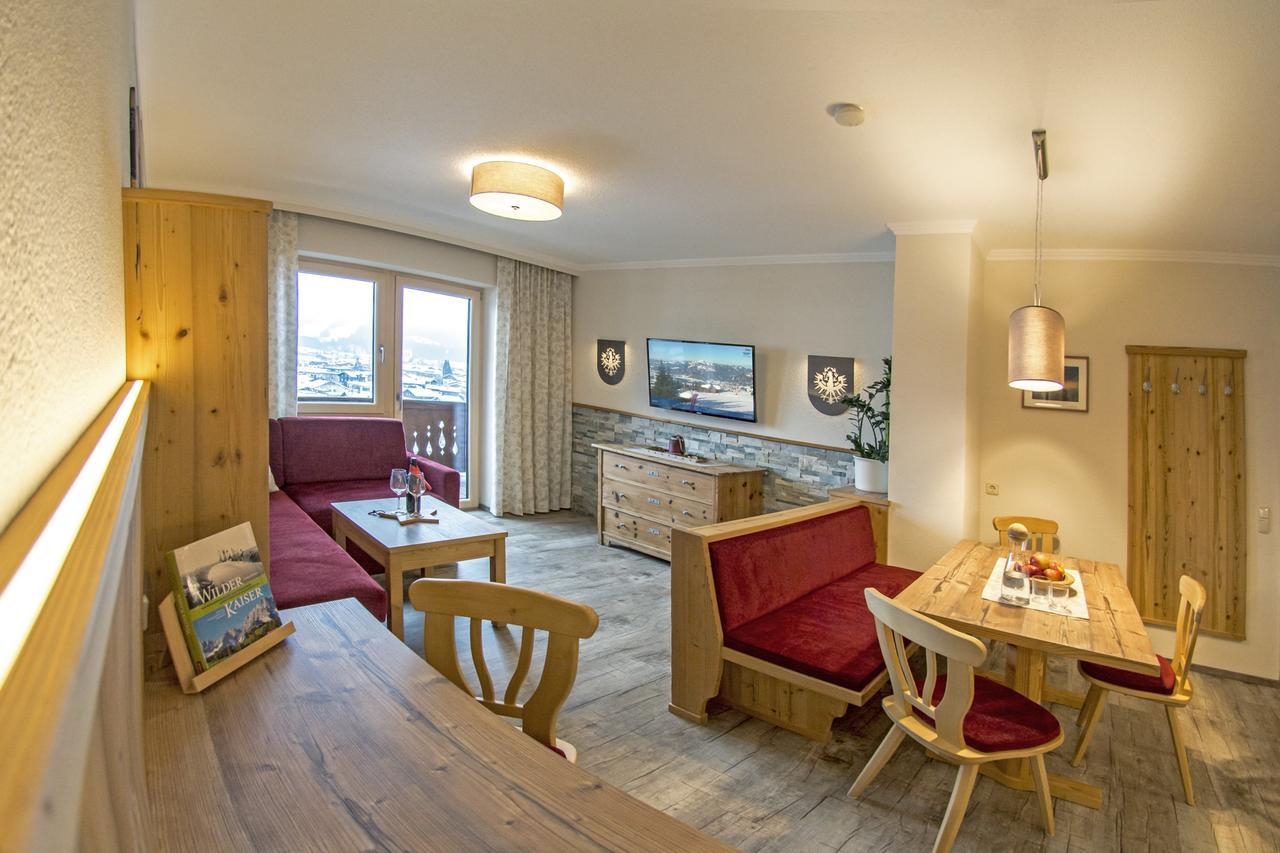 Appartement Haus Sonnleit à Kössen Extérieur photo